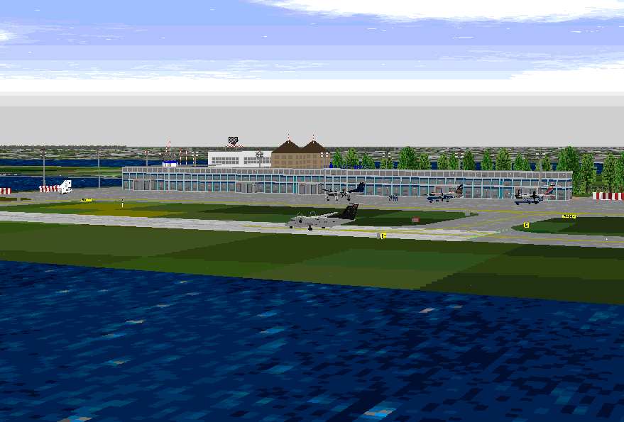 Fs98/ London City Airport Eglc For Use With Europe 3 And English Airports By Juergen Mewes