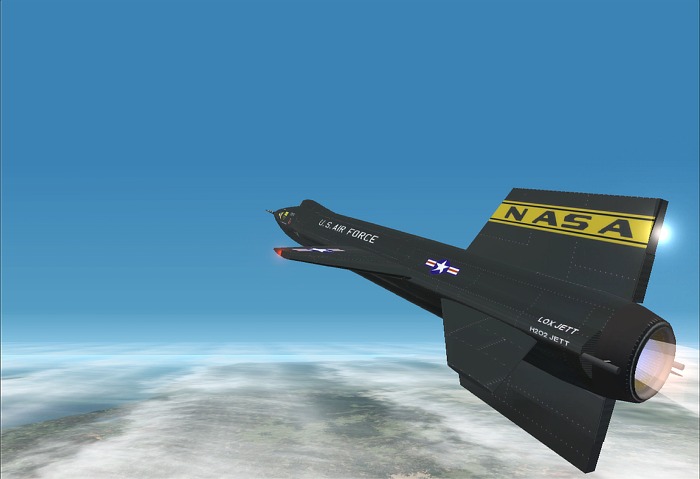 Fs2002 X-15C Nasa