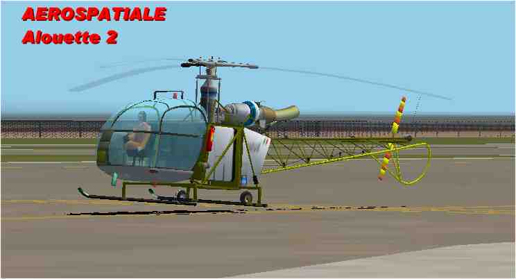 Aerospatiale - Alouette 2 Helicopter - This Is A Very Fine Helicopter Model, Originally De