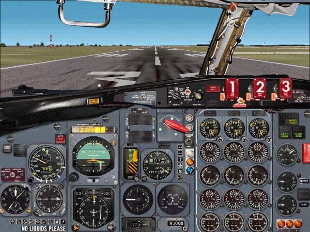 Fs2002 Panel Author: Richard Probst B727-200 Panel Based On My Previous Version