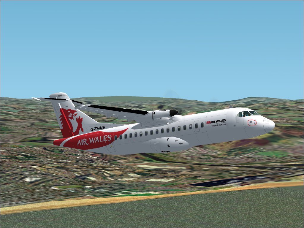 Fs2002 Atr42-300 Of Air Wales Circa April 2003