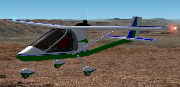 Experimental Microlight V 2.0 Copyright (C) John Cillis -2003 Loosely Based On The Rans 12