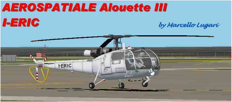 Alouette Iii Sa 319B - Identification: I-Eric - Designer: By Wolfgang Kulhanek 2001 Repain
