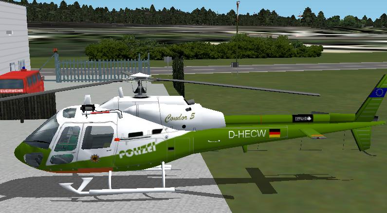 Fs2002 As355 F Twin Squirrel - Polizei (D) Condor 5
