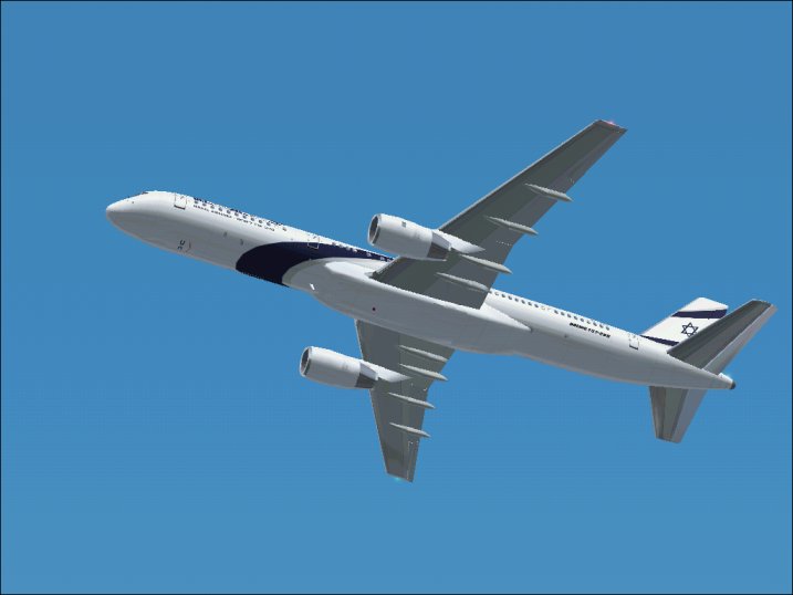 Fs2002 El Al Israel Airlines Boeing 757-200