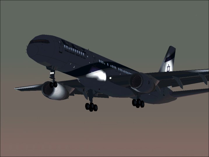 Fs2002 El Al Israel Airlines Boeing 757-200