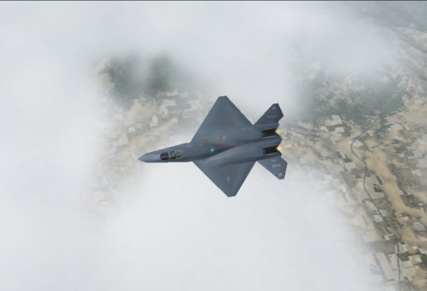 Fs2002 Video Of Yf23
