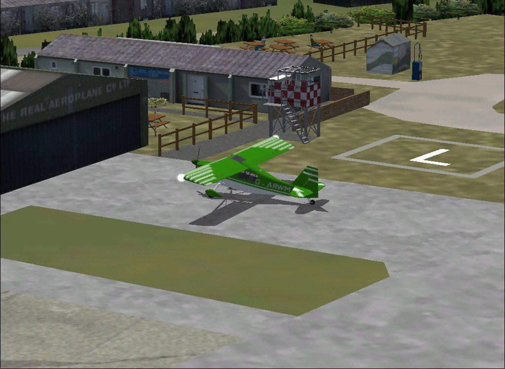 Fs2002 Scenery Brieghton Airfield Yorkshire Uk