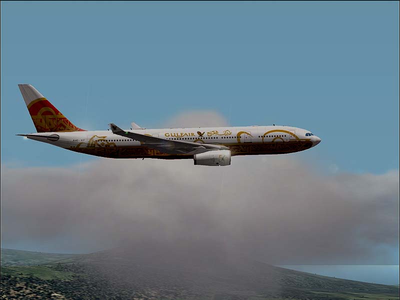 Project Opensky Airbus A330-200 For Fs2002 Exclusively Airbus A330-200 Rr Gulf Air Aldafra