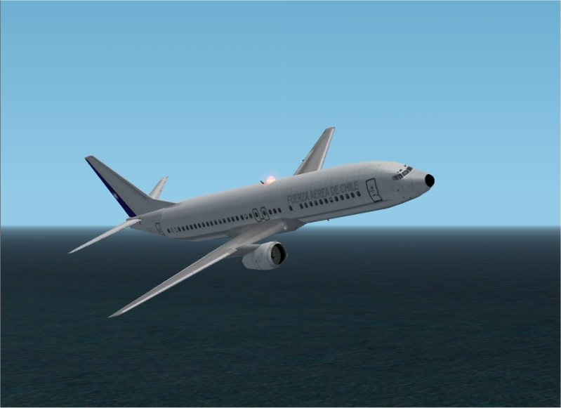 Boeing 737-400 Fuerza Aerea De Chile - - Made By Tomás Olivares Admin At Espanol.simflight