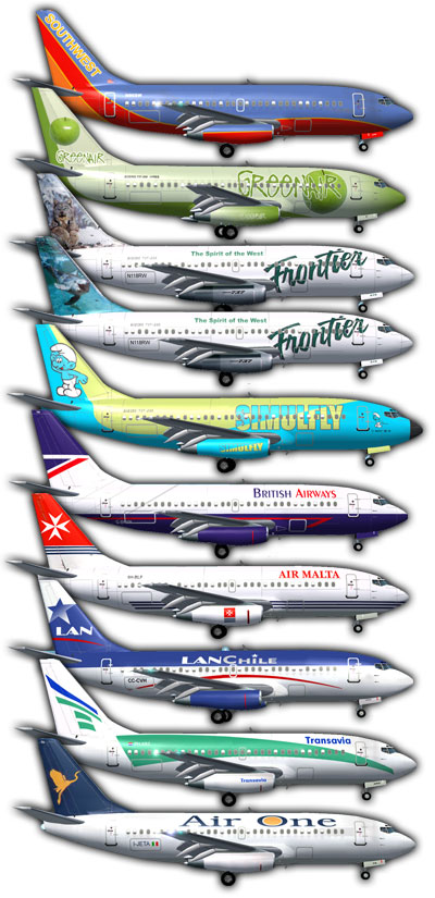 Boeing 737 200 Aircraft By Stewart-Global And Flightfx My First Work!