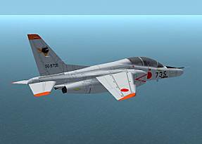 Kawasaki T-4 Middle Class Jet Trainer V1.5 301Sq(Rjsn),302Sq(Roah),204Sq(Rjah),8Sq(Rjsm) A