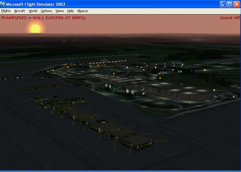 Cincinnati/Northern Kentucky International Airport Scenery For Fs2002
