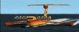 Fs2002 Spasatel Rescue Ekranoplan Russian Lun Class Ekranoplan Spasatel, In Yellow Air-Sea