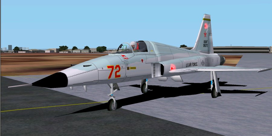 Fs2002 Usaf Northrop F-5E Tiger Ii, Walkuere (Fictional) Usaf Northrop F-5E Tiger Ii, Walk