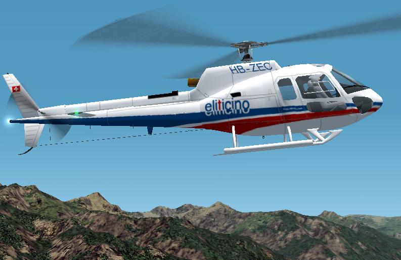 Fs2002 As350 B Eliticino (Switzerland) Eliticino Commercial Service Based In Locarno, Sout