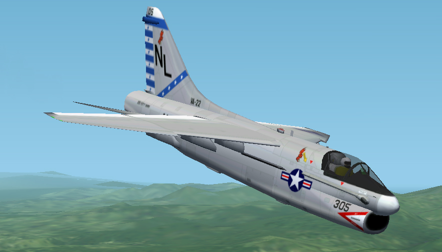 Chance Vought A-7E Corsair Ii Cfs2, Cfs3, Fs2000 And Fs2002