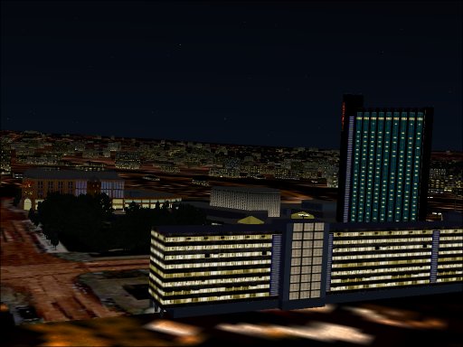 Fs2002 Scenery Chemnitz Inner City & Surrounding, Germany, Saxony Version 1.1, June 2003 ,