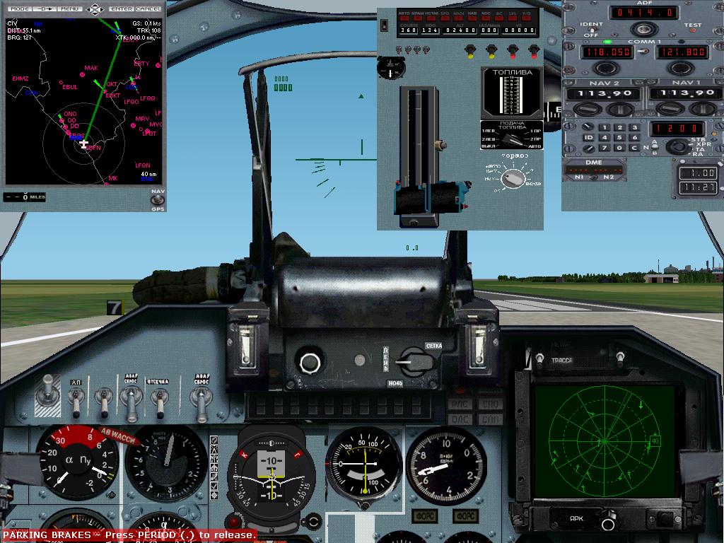 Fs2002 Panels Sukhoi Su27 Panel Panel For Su27Flanker Has Full Working Radar By E