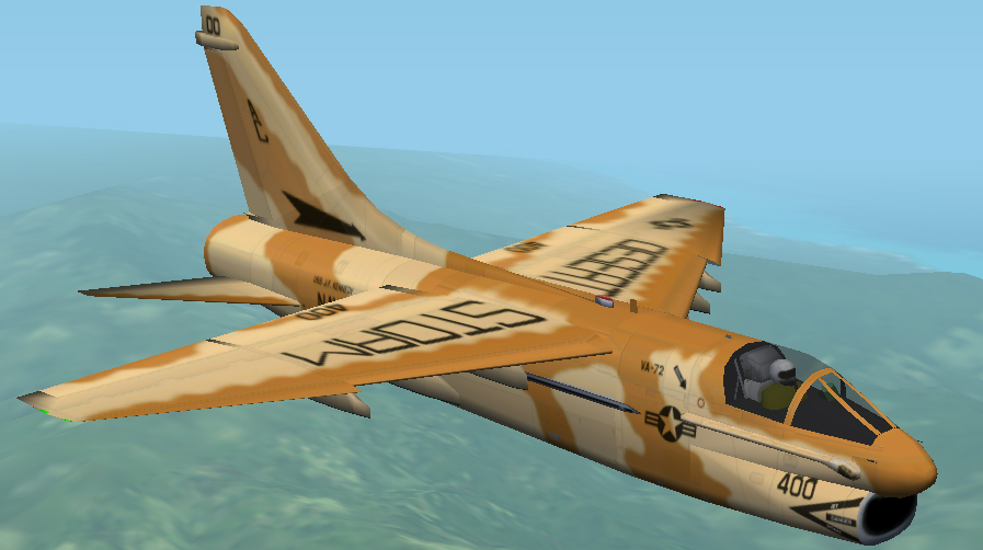 Chance Vought A-7E Corsair Ii Cfs2, Cfs3, Fs2000 And Fs2002 — 1