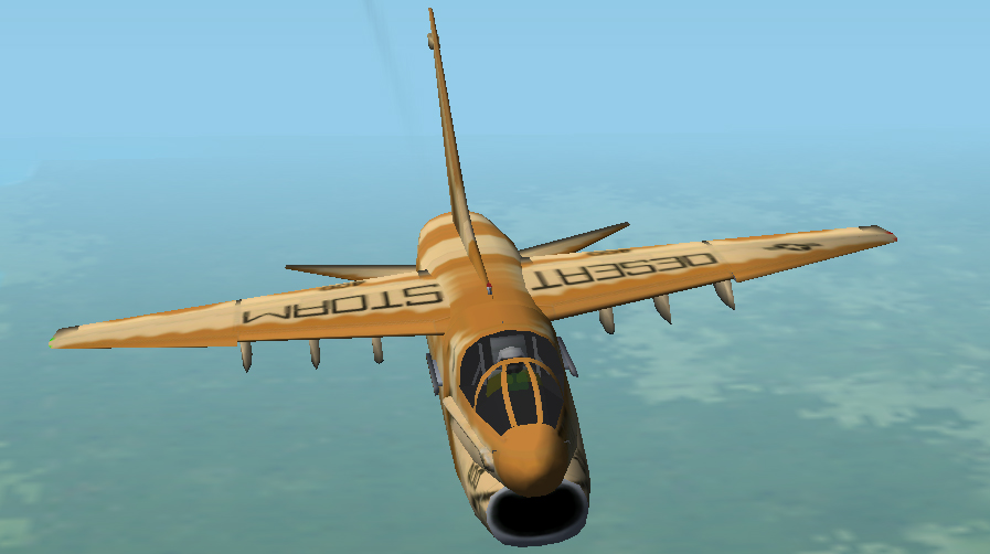 Chance Vought A-7E Corsair Ii Cfs2, Cfs3, Fs2000 And Fs2002