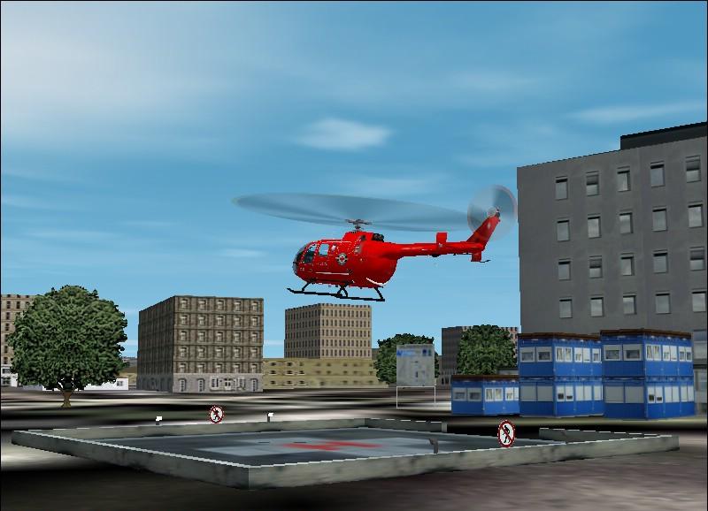 Fs2002 Bölkow 105, Rega 1 (Golf-Yankee) This Helicopter Operated As Babyheli In The 90S, B
