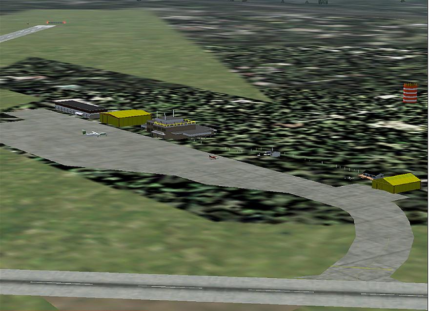 Scenery For The Yarmouth Nova Scotia Airport Replaces The Defalt Yarmouth Airport In Fs200
