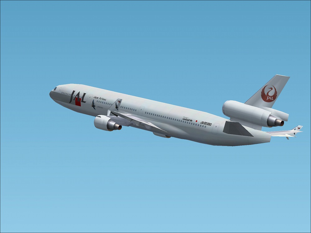 Re-Painted Japan Airlines J-Bird Mcdonnell-Douglas/Boeing Md-11