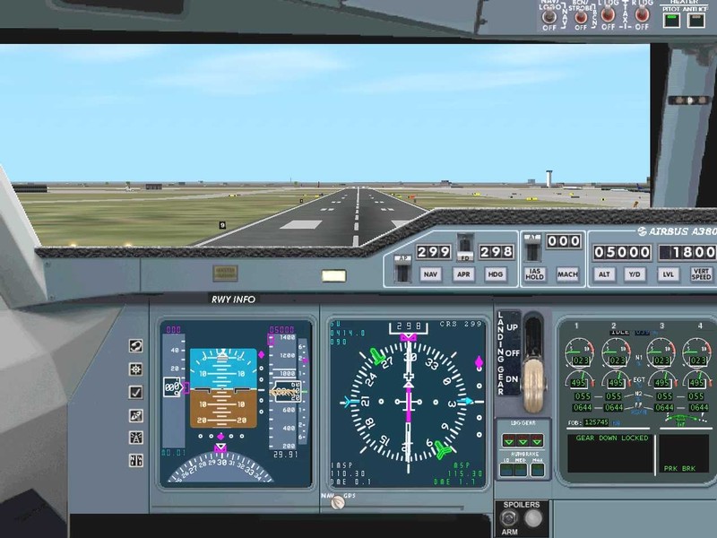 Airbus A380 Panel For Fs 2002