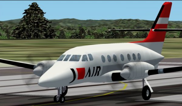 Fs2002 J-Air Jetstream 31 Textures Exclusively For Jorge Sanchez - Jetstream 31 (Jetstr10.