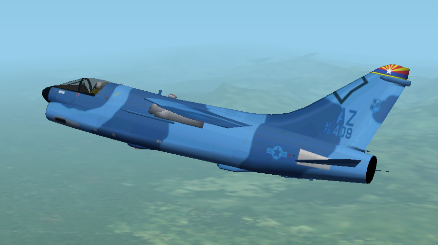 Chance Vought A-7E Corsair Ii Cfs2, Cfs3, Fs2000 And Fs2002