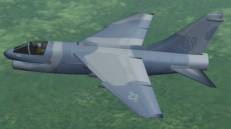 Chance Vought A-7E Corsair Ii Cfs2, Cfs3, Fs2000 And Fs2002