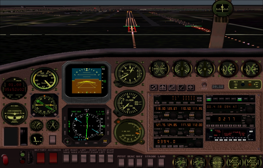 This Panel Is A Rework For Mike Stones Queen Air 65 Or Any Other Older Twin Beech