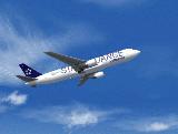 Boeing 767-300Er In Lufthansa Star Alliance (D-Buw) Livery; Repainted In 32-Bit Textures