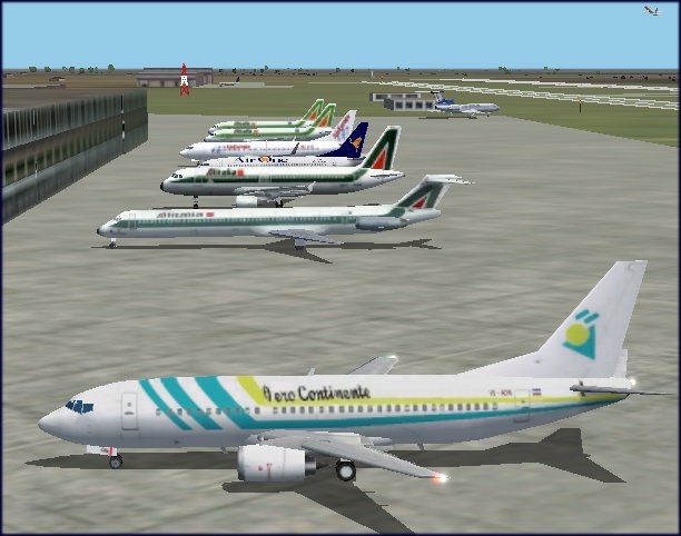 This Is The Textures Repaint Of Ai Aardvark 737-300 In Aero Continente Perù Livery