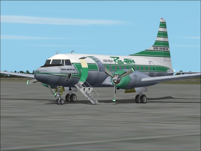 Fs 2002 Real Aerovias Convair Cv-440