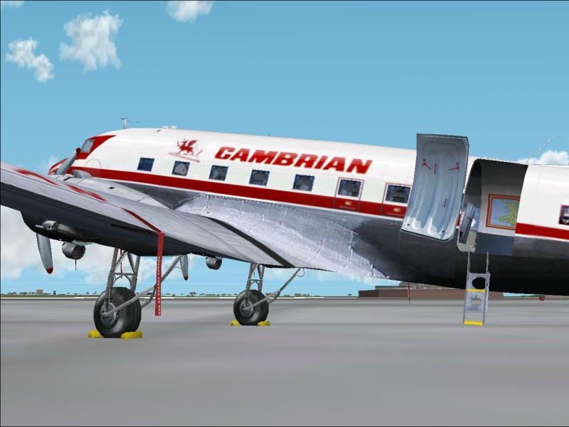 Fs2002 Douglas Dc-3 Cambrian Airways Update For Cambrian Fans, A Small Update To The Two C — 1