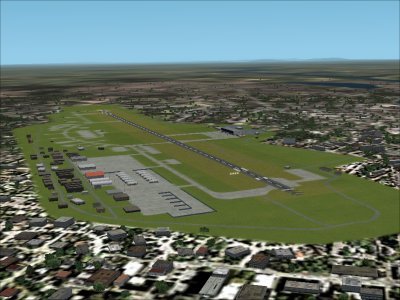 Fs2002 Scenery - Ubon Ratchathani, Thailand A Complete Remake Of The Default Airport, Incl