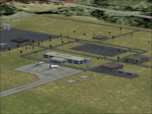 Fs2002 Scenery - Buriram, Thailand - Vtuo Buriram Is A Small City In Northeast Thailand