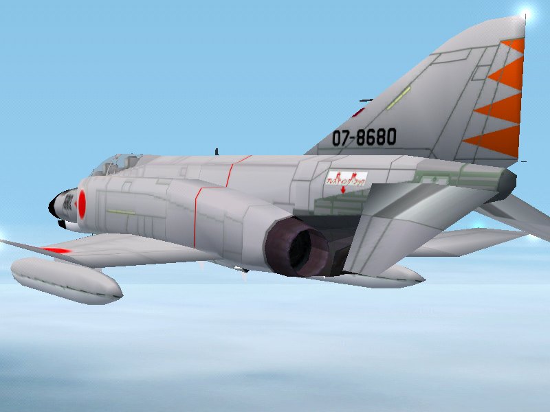 Fs2002 Jasdf Mcdonnell Douglas F-4Ej Set Jasdf Mcdonnell Douglas F-4Ej