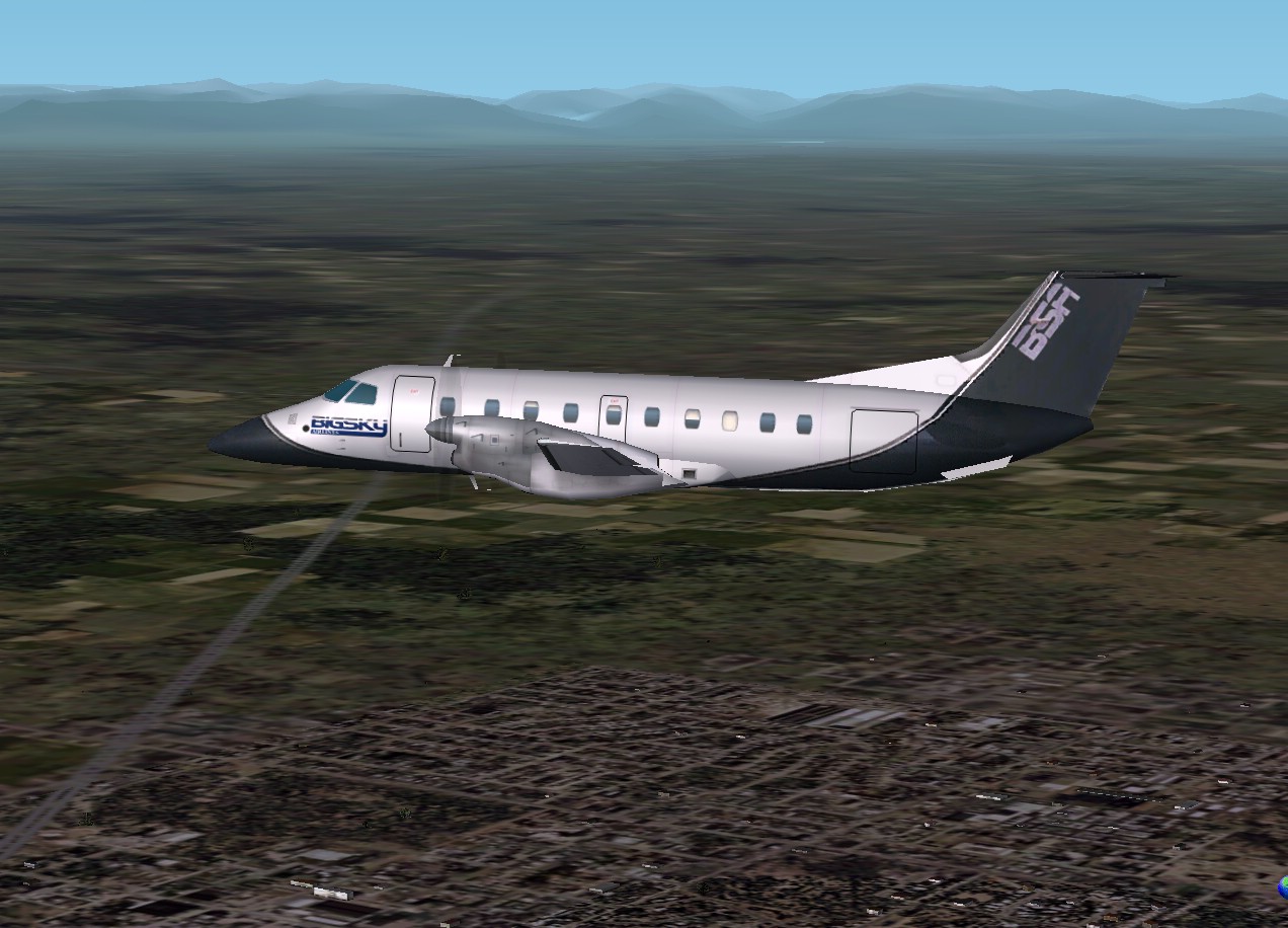 Fs2002 Ai Aardvark Asa New Emb-120 Brasilia An Embraer Emb-120 Brasilia Repainted Big Sky