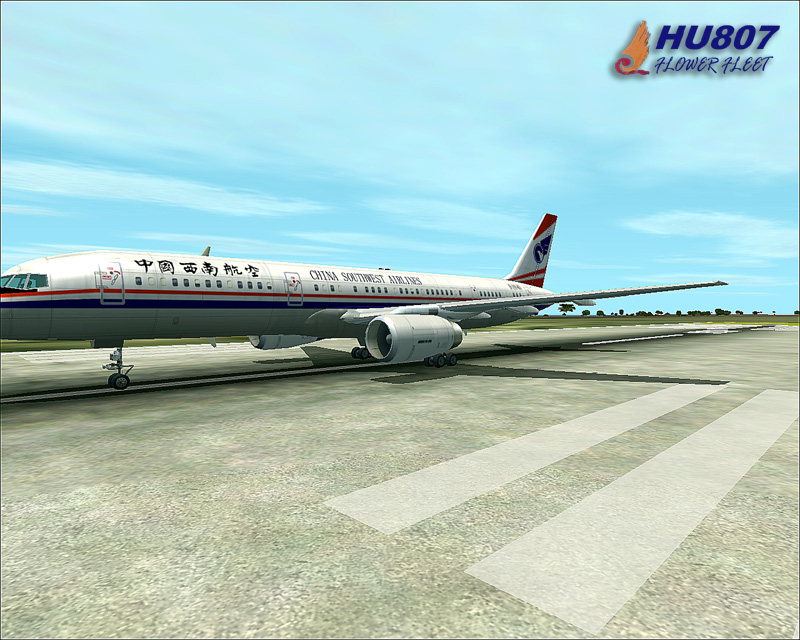 China Southwest Boeing 757-200 Rr Use Ifdg 752 Models