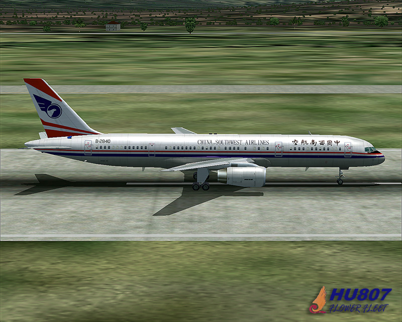China Southwest Boeing 757-200 Rr Use Ifdg 752 Models