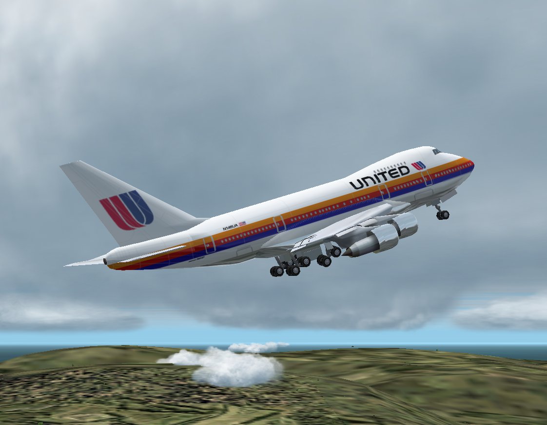Fs2002 Iran Air Boeing 747-Sp Repaints Of Fspainters Superb 747-Sp In Iran Air Livery
