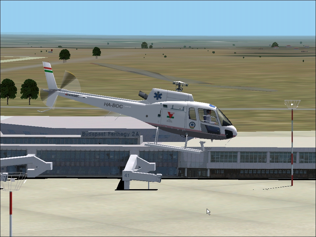 Fs2002 Hélipassion Aerospatiale As350 Squirrel Repaint Of Frans Vrankens Fine Squirrel In