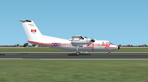 Fs2002 Pro Exclusively - Canadian Armed Forces De Havilland Dash 7-103 Pass/Cargo Dash 7-1