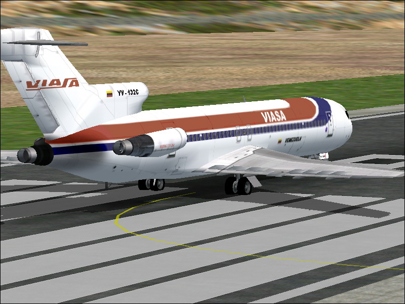 Viasa Boeing 727 Yv-132C For Fs2002 This Is One Of The 727 Repainted Like This When Iberia