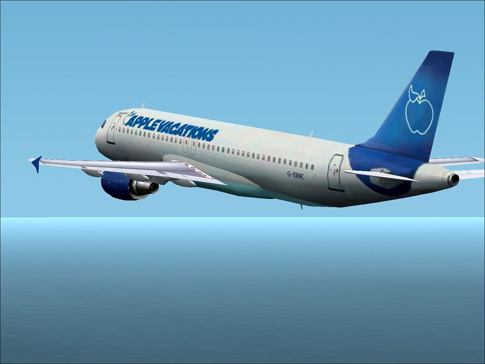 Thank You For Your Dawnload My Re-Painted Thomas Cook Apple Vacations Airbus A320