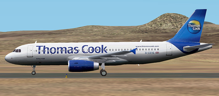 Fspainter Airbus A320 Thomas Cook Livery Pack A Pack Of 3 Seperate Repaints Of Thomas Cook