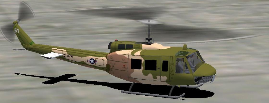 Fs2002 Bell Uh-1H Huey By Jordan Moore Contact: Jordan_At_Hovercontrol.com Copyright 2002